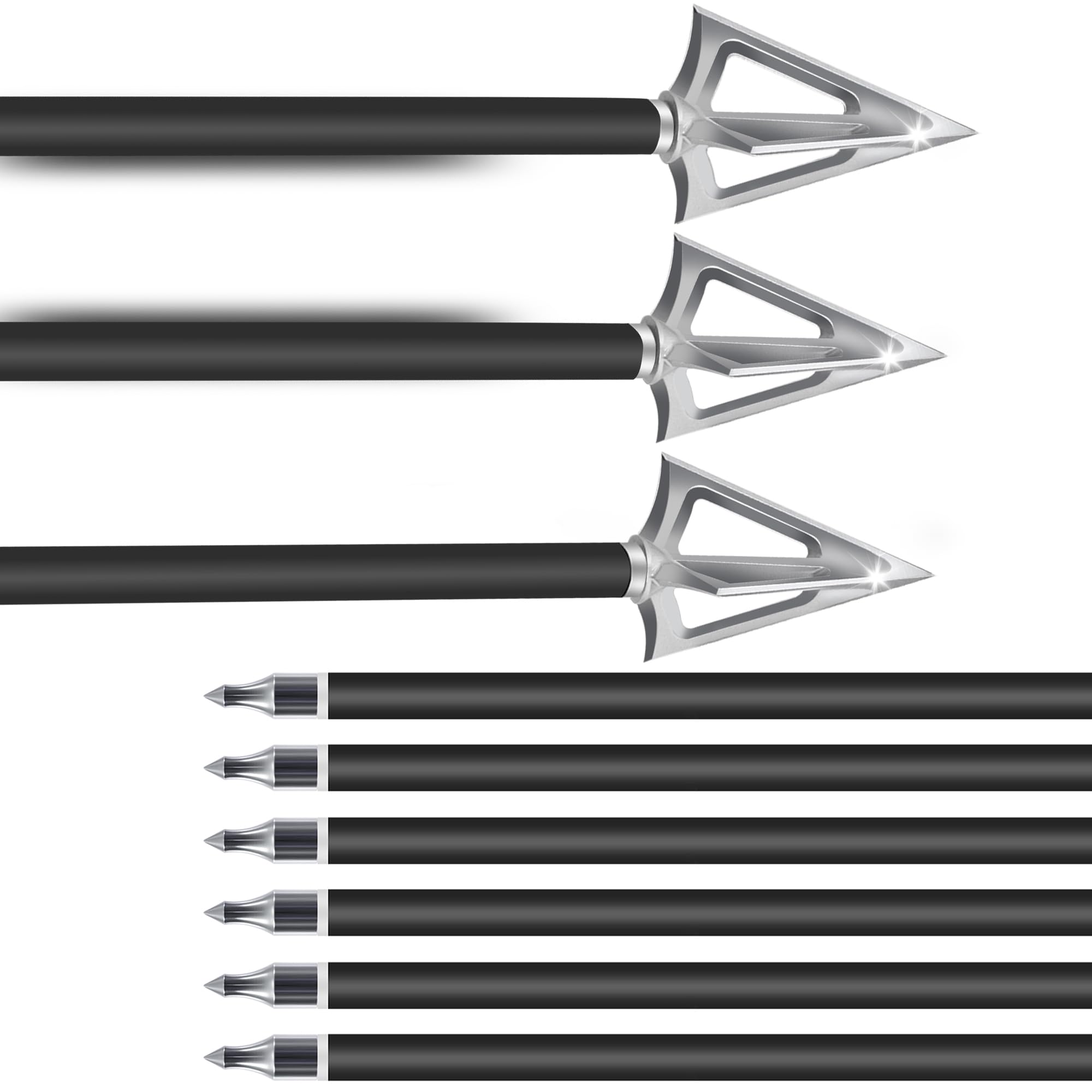 KEAUP carbon bolts deliver consistent spine and straight flight.