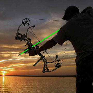 KEAUP arrows compatible with compound and recurve bows for versatile setups.
