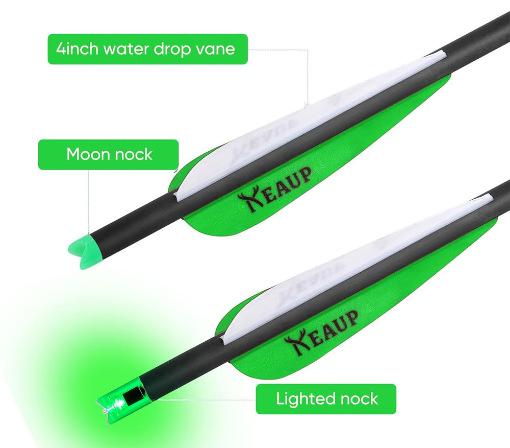 KEAUP crossbow bolts compatible with many setups for reliable use.
