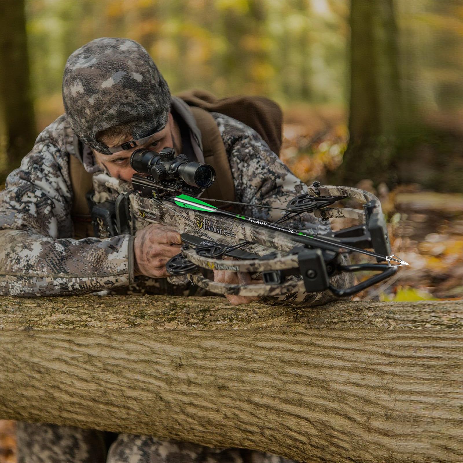 KEAUP flight profile supports flat trajectory for practice and hunting.