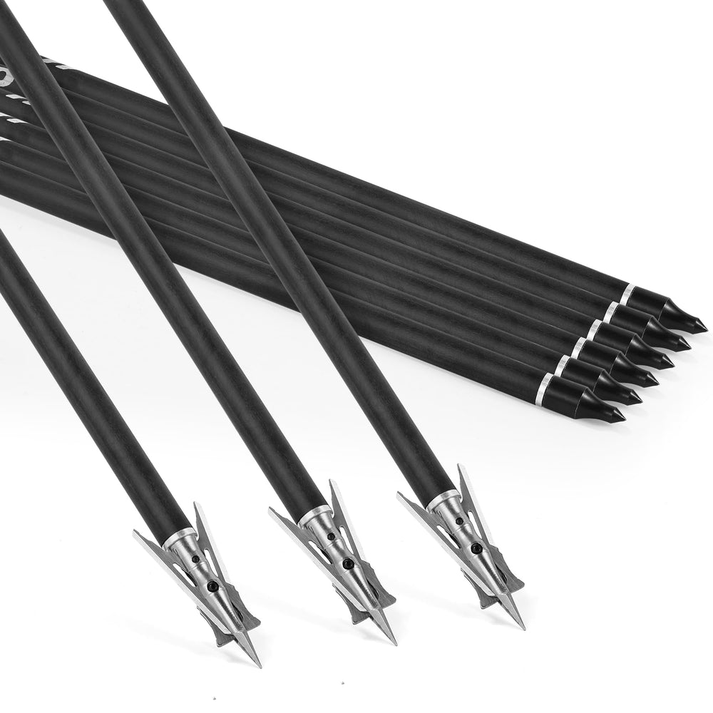KEAUP plastic arrow tails supporting stable flight and alignment