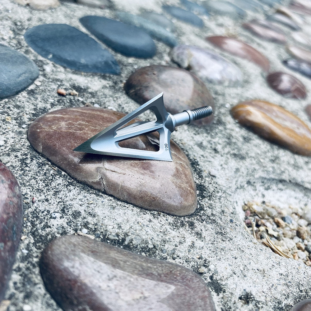 KEAUP spin-tested broadhead balance shown for consistent flight
