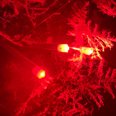Close-up of KEAUP Bobber Light Red for fishing lures