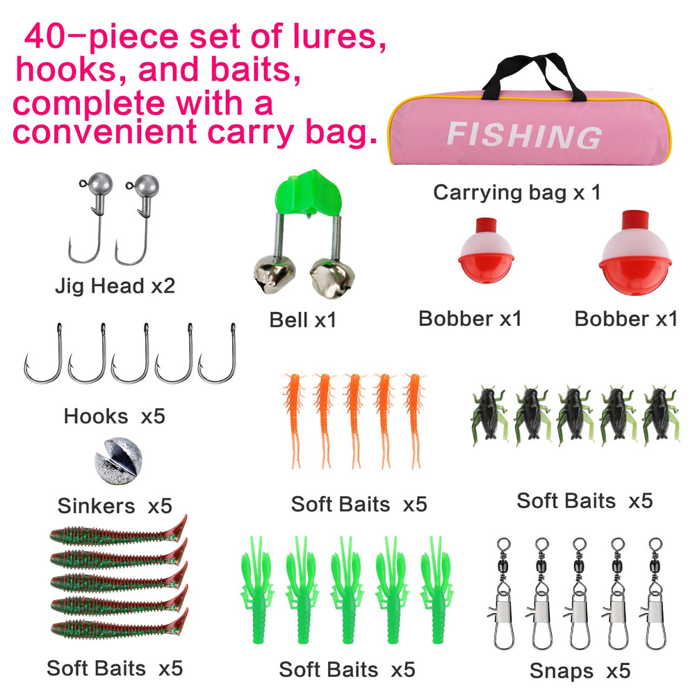 KecchKrezing pink gear front view highlighting gift-ready starter kit