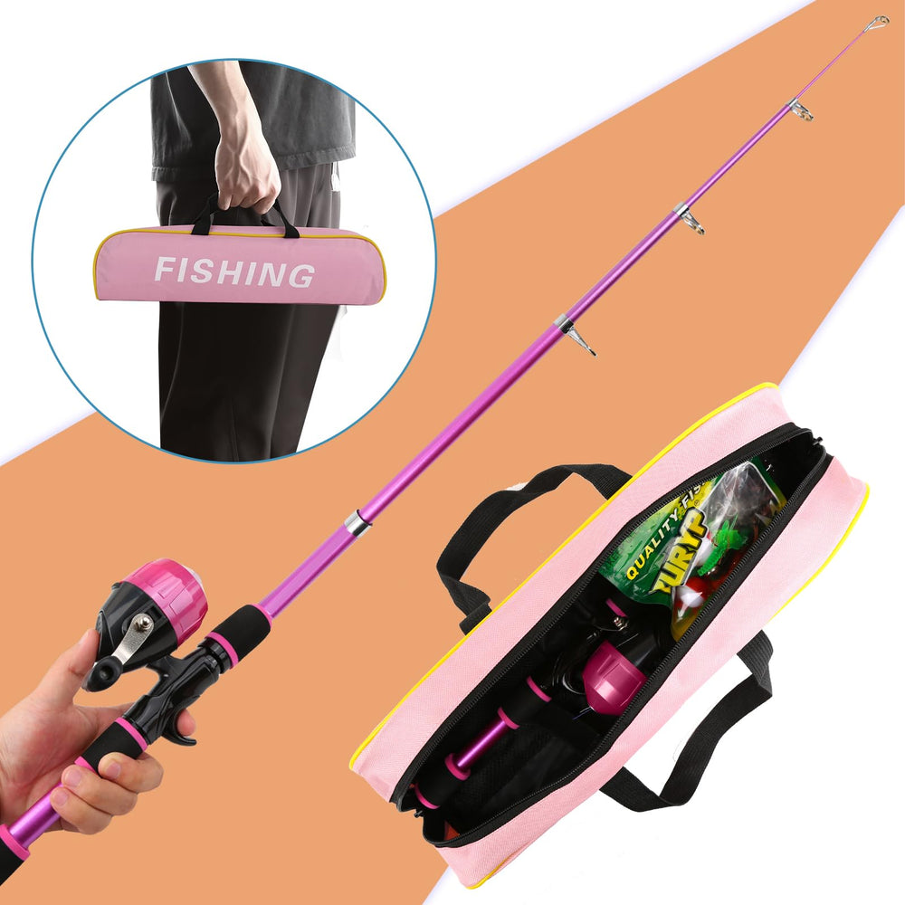KecchKrezing push-button spincast reel for easy casting and beginner use