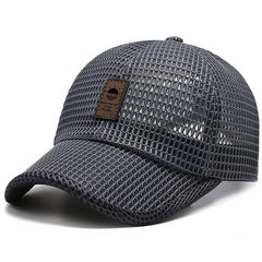 KECOP Mesh Hat front view highlights breathable mesh for cool comfort during workouts.