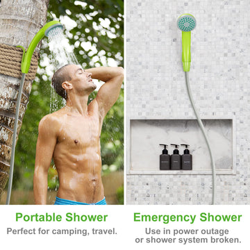 KEDSUM lightweight 25.2 oz shower for backpacking and travel