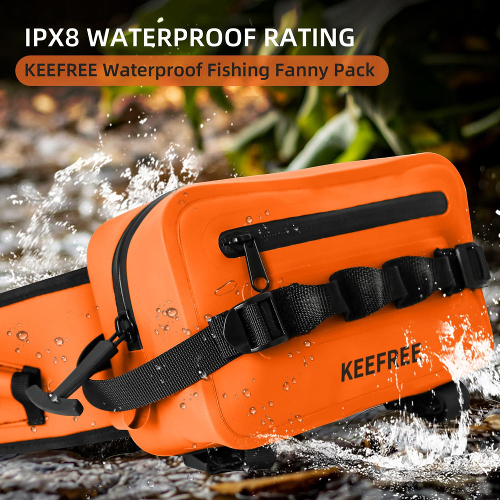 KEEFREE 2.2L back pad and breathable mesh for comfortable wear