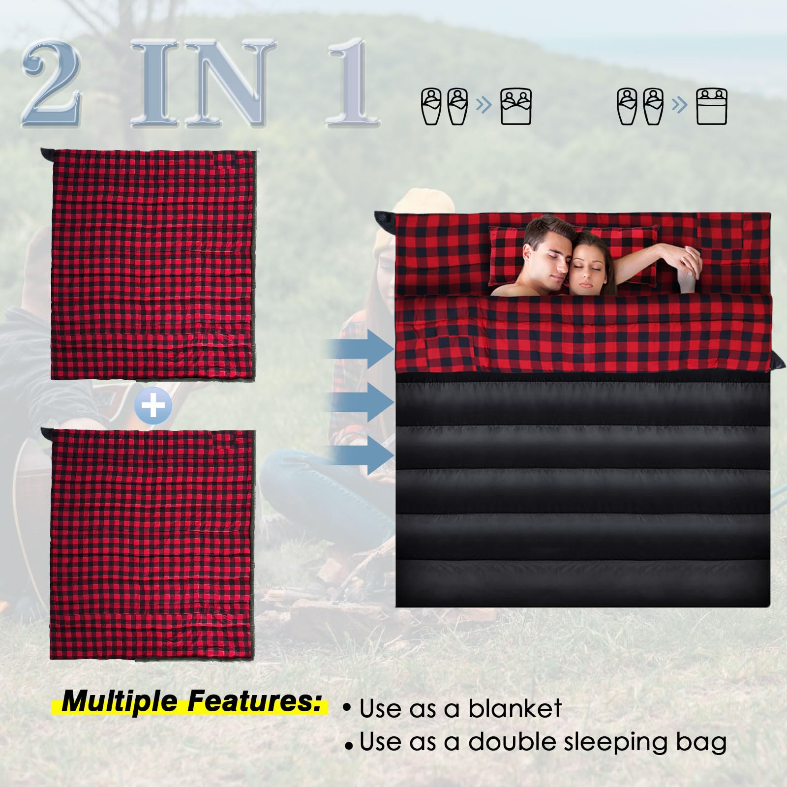 Keencamp bottom vent zipper allows foot-area ventilation as needed.