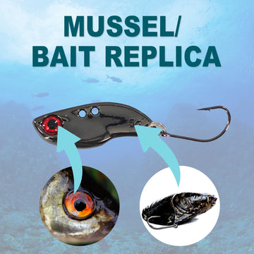 3D eye detail on 5g metal vibe blade lure