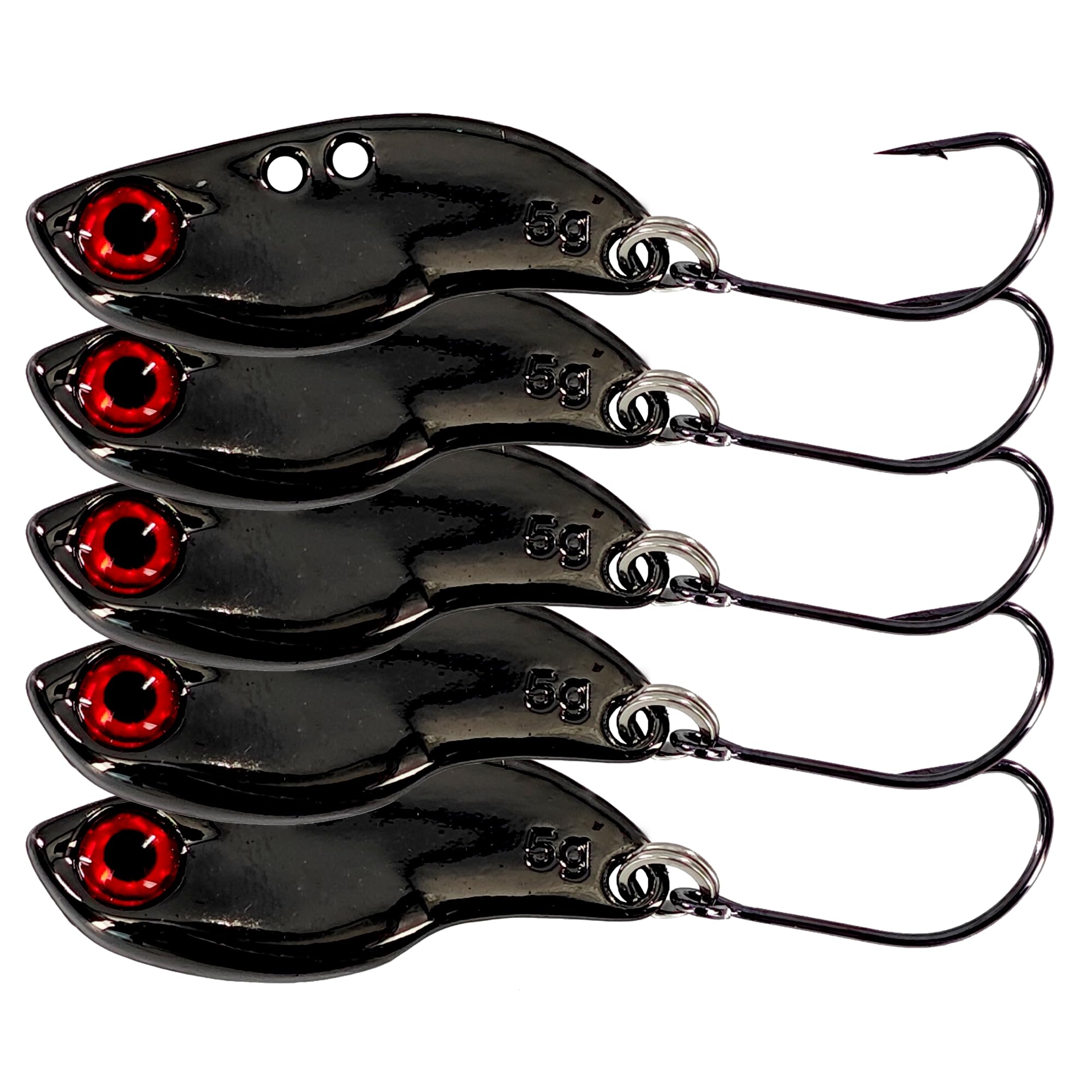 Underwater action of the 5g blade lure