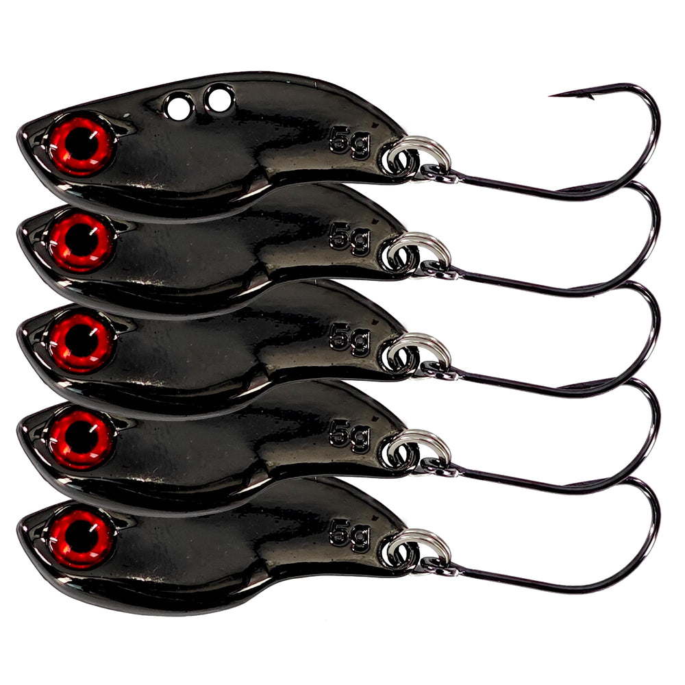 Underwater action of the 5g blade lure
