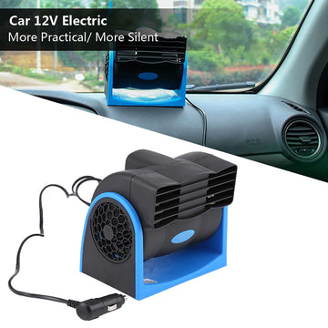 Keenso 12V car fan in-car cabin delivering cool airflow