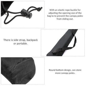 Keenso camping storage bag durable nylon fabric ready for rugged outdoor use