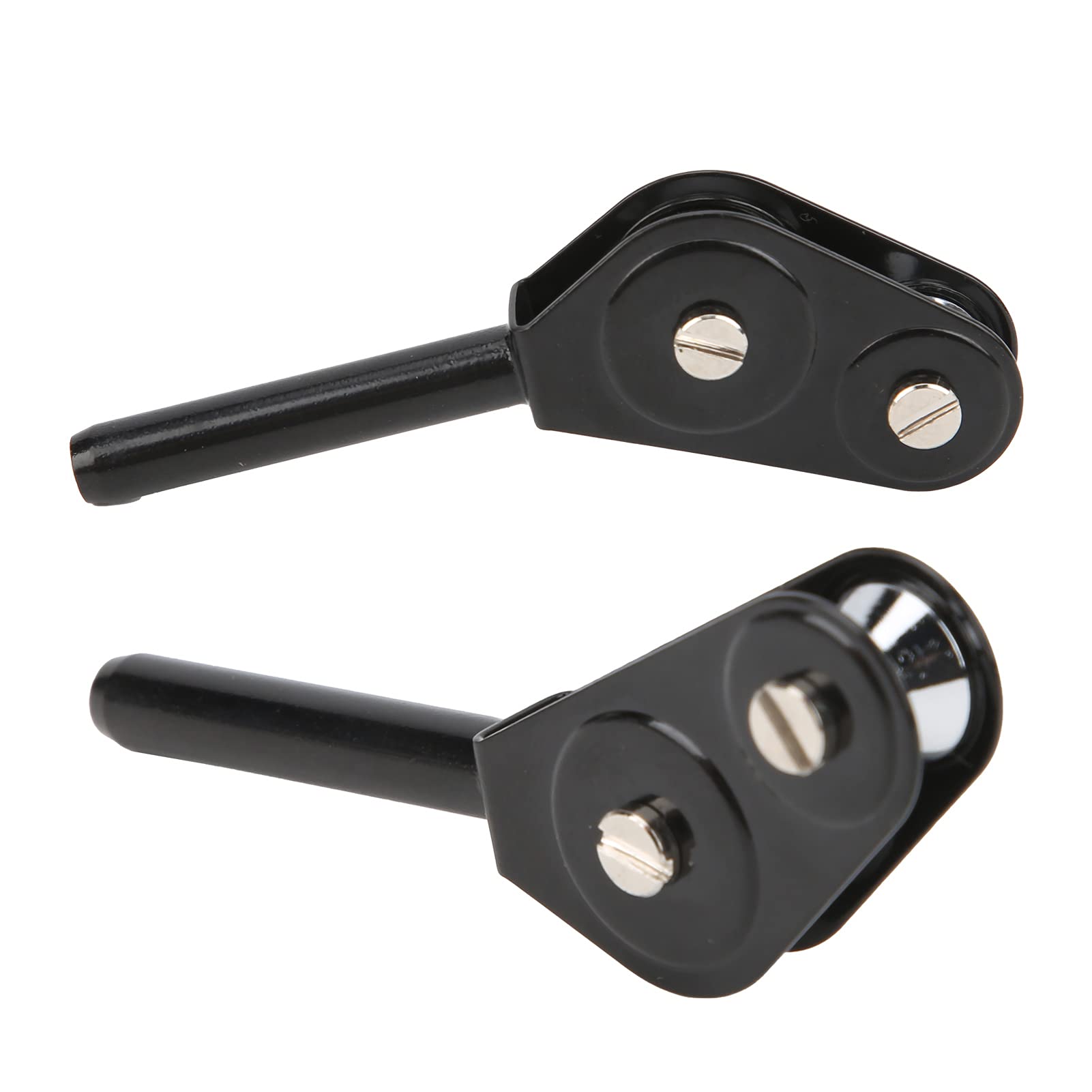 Keenso double pulley block easy installation without wire removal.