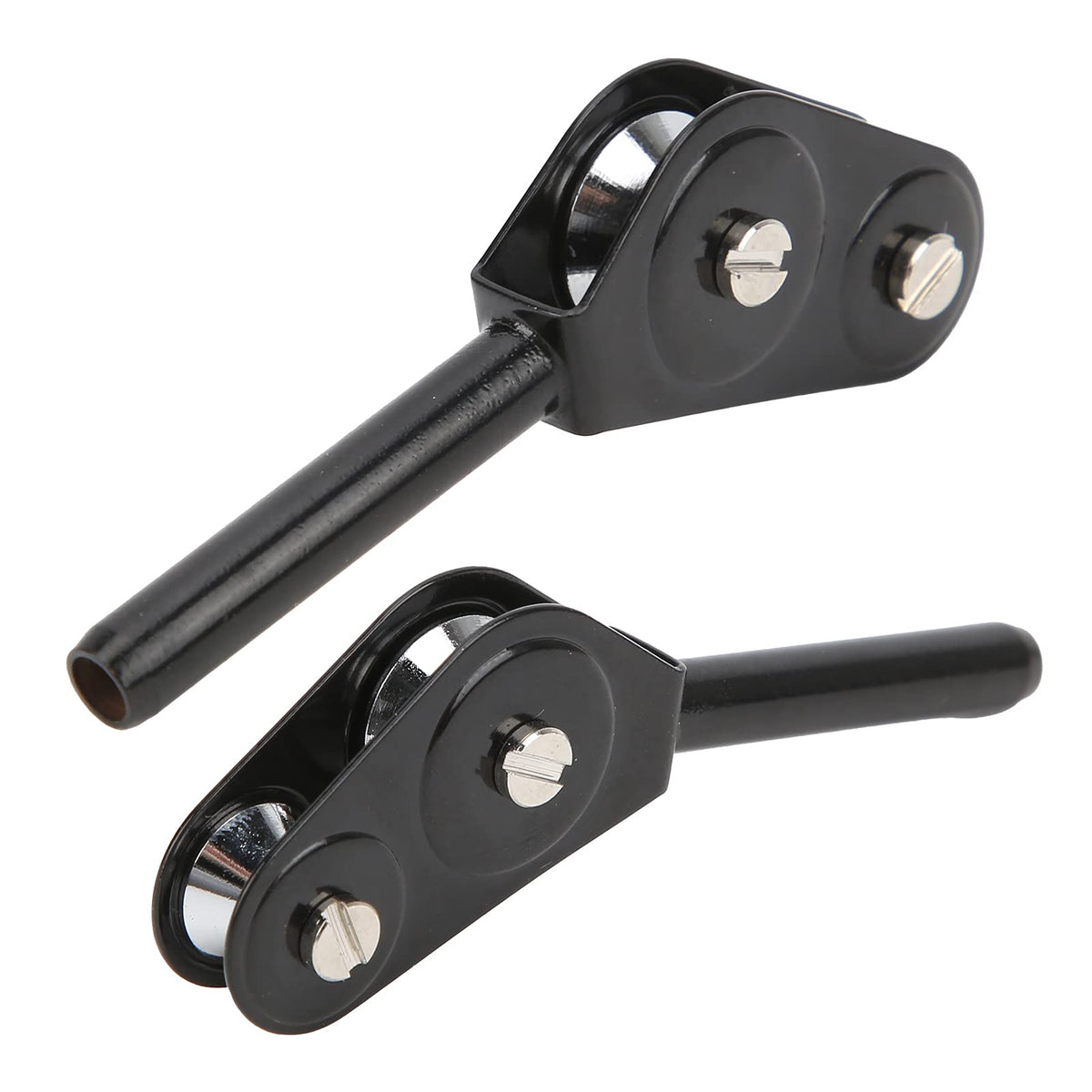 Keenso double-pulley block tip roller for smoother line control.