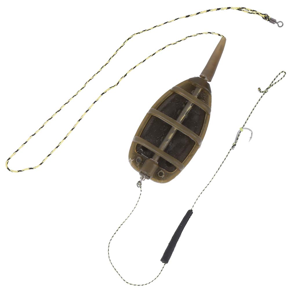 Keenso durable carp feeder pack offers a 3-piece set for versatile rigs.