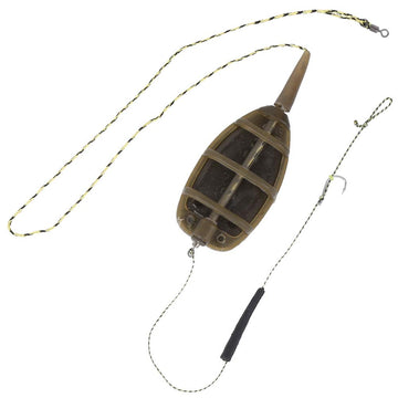 Keenso durable carp feeder pack offers a 3-piece set for versatile rigs.