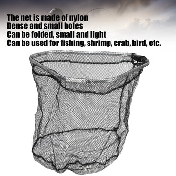 Keenso net with dense nylon mesh catches small items effectively