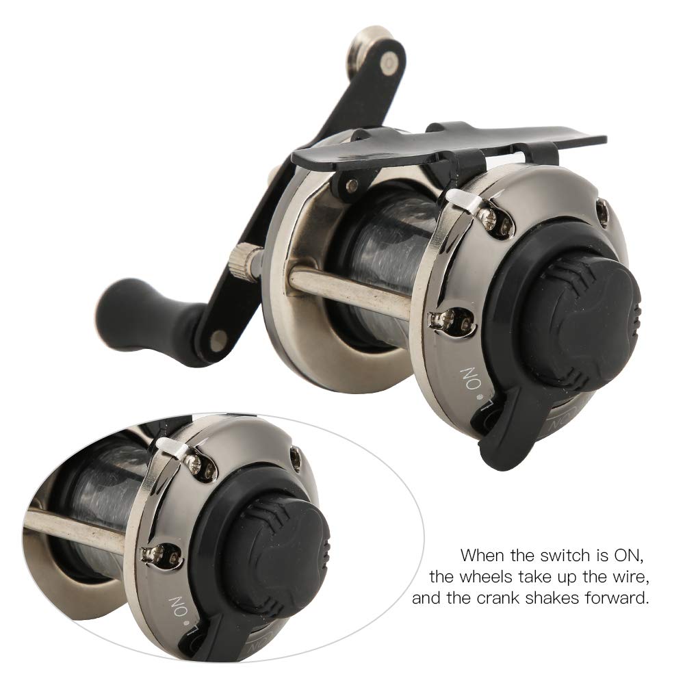 Keenso reel wire management and crank operation.