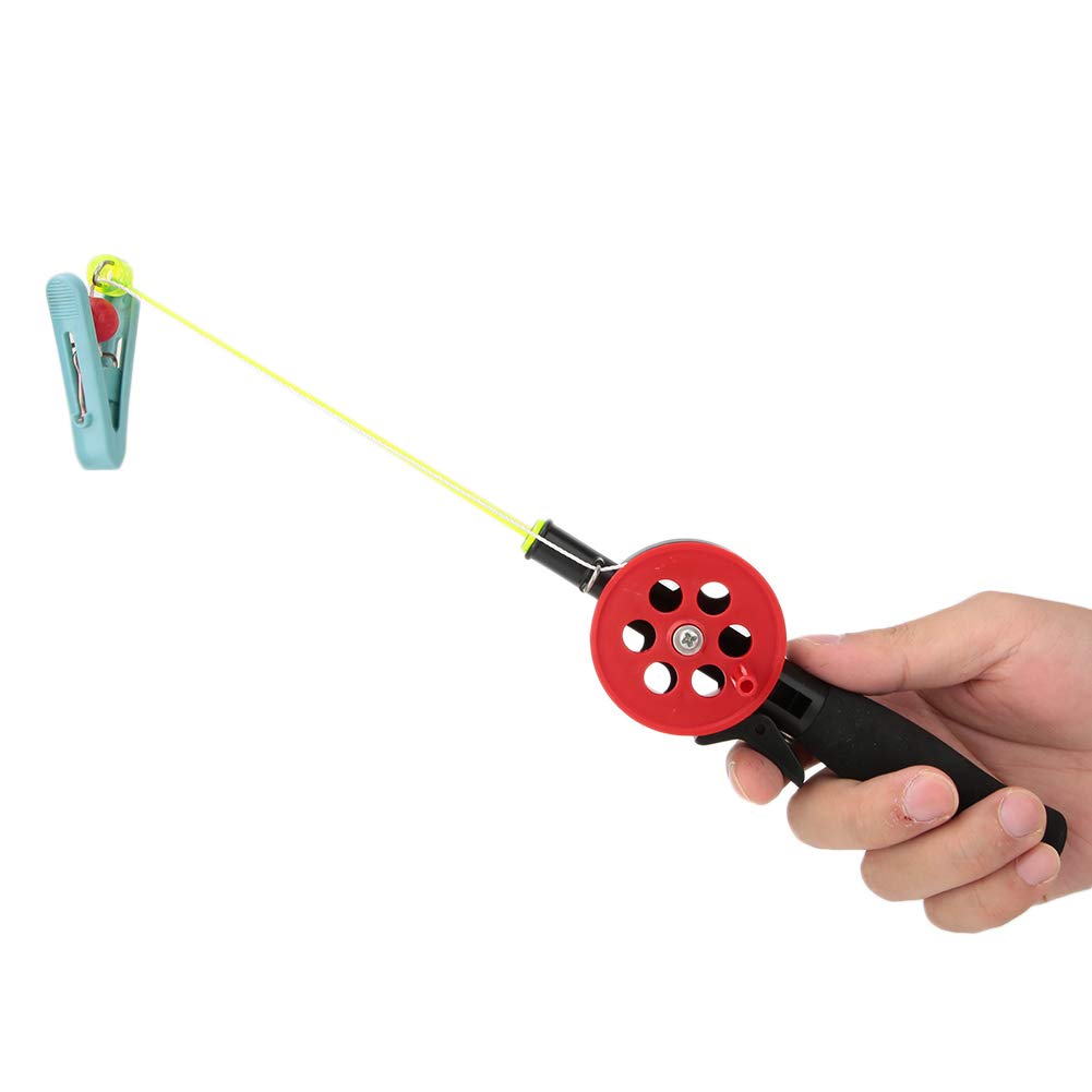 Keenso kids fishing rod set with mini size, ideal for beginner anglers.