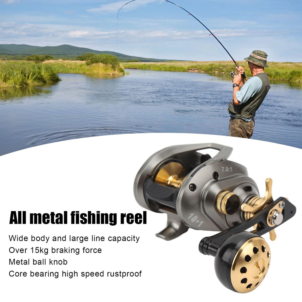 Keenso reel compact design supports easy storage and transport.
