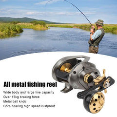 Keenso reel compact design supports easy storage and transport.
