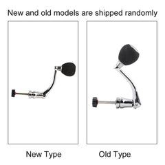 Keenso hex trunk metal reel handle for firm fixation on reel.