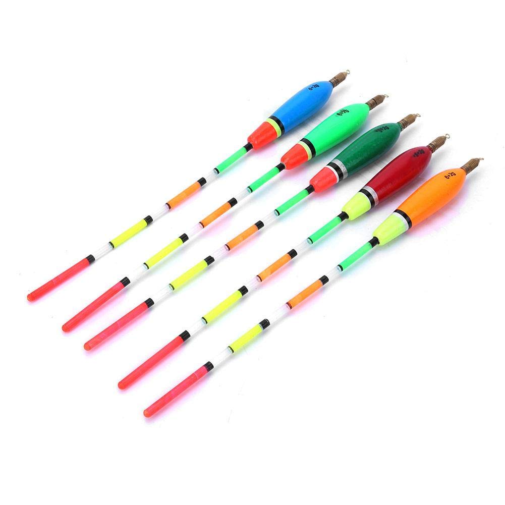 Keenso multi-color floats set helps identify lines quickly during fishing.