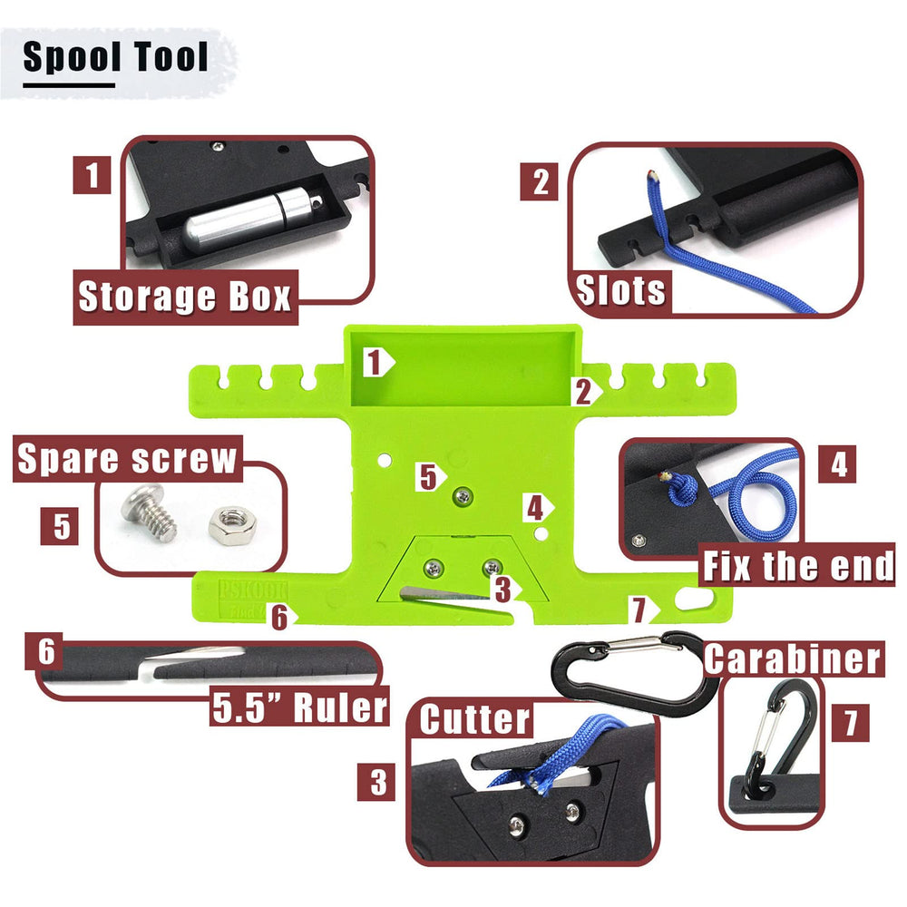 Keenso paracord spool tool is designed for reliable outdoor use.