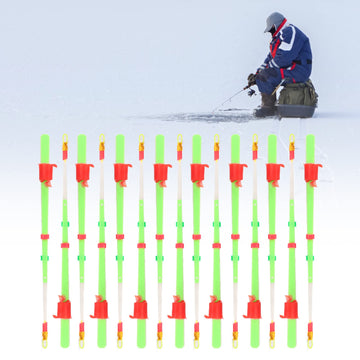 Keenso portable ice fishing rod tips shown for compact storage.
