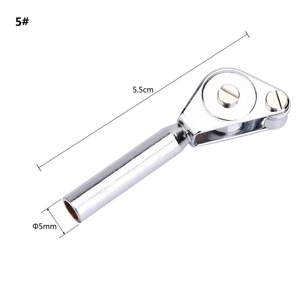 Keenso stainless steel fishing rod tip with 7mm inner diameter roller guide
