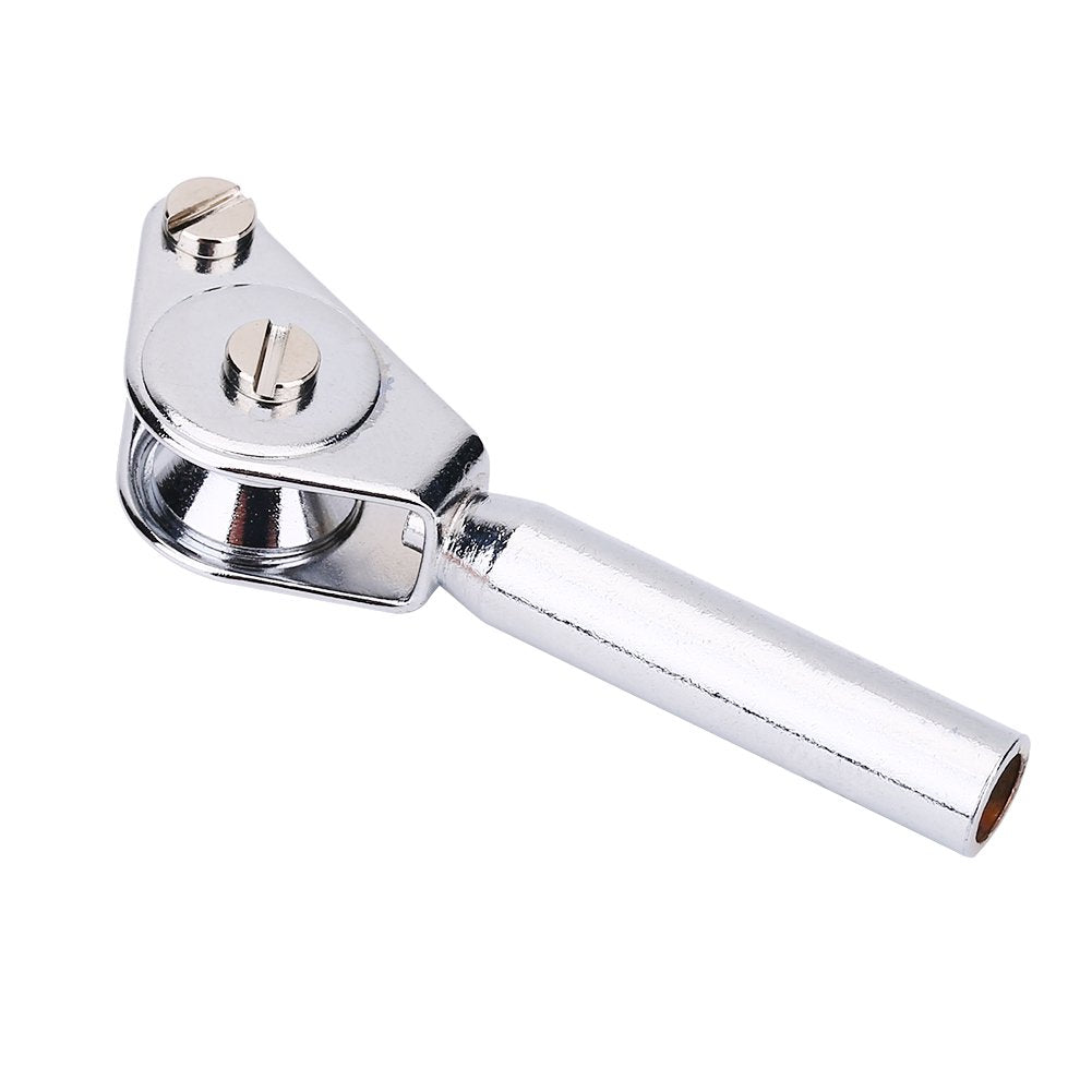Keenso rod tip with silver finish, 5mm inner diameter