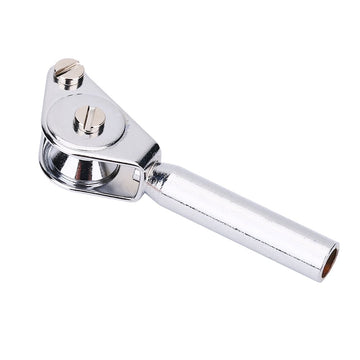 Keenso rod tip with silver finish, 5mm inner diameter