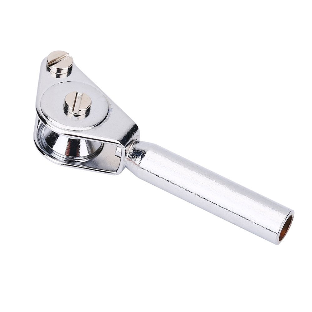 Keenso rod tip with silver finish, 5mm inner diameter