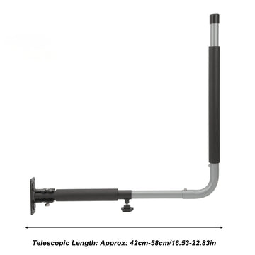 Keenso wall-mount rack holds kayaks securely on the wall, freeing floor space.