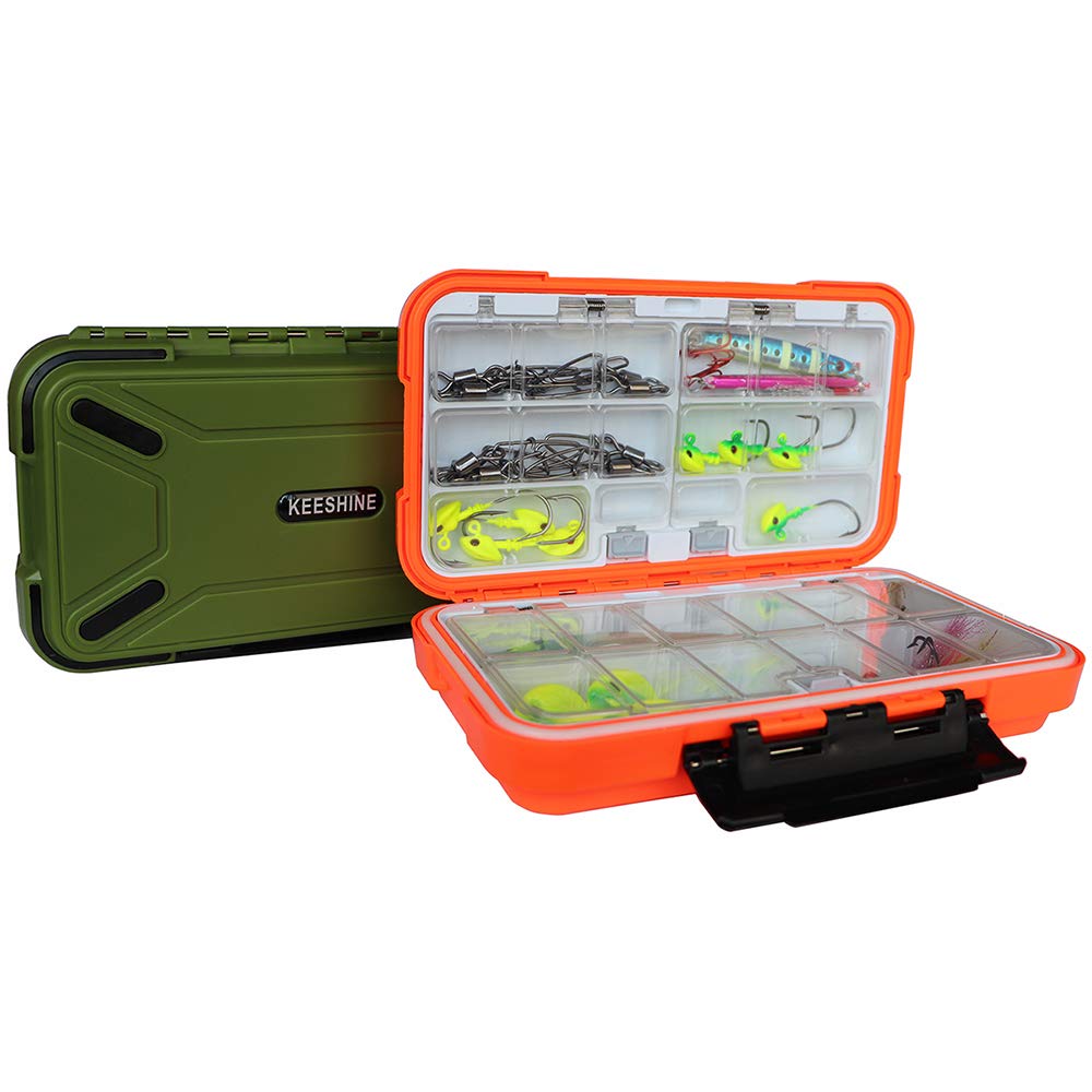 Floating design of KEESHINE tackle box on water