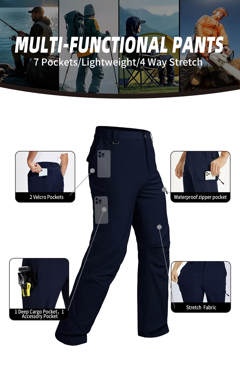 KeihTrail 3D knee design enhances movement and flexibility.