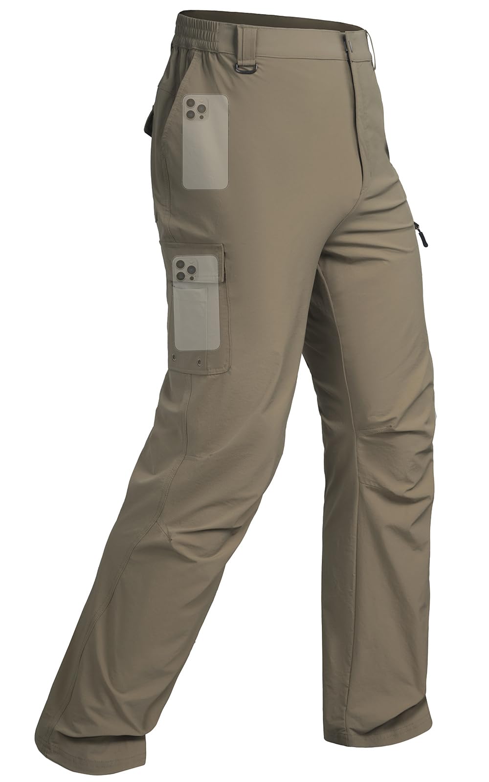 KeihTrail men's hiking pants in waterproof quick-dry fabric during outdoor activity