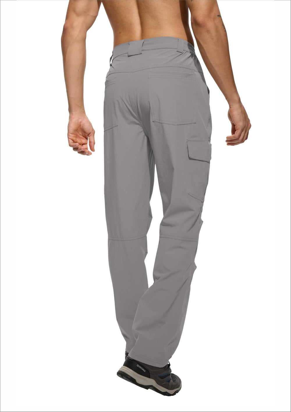 KeihTrail work pants six-pockets layout shown for convenient cargo on hikes