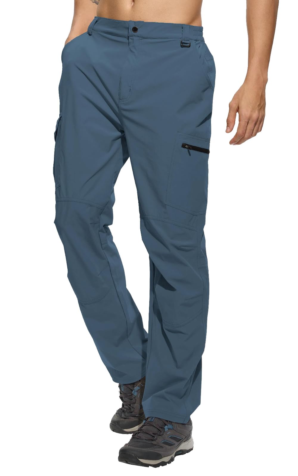 KeihTrail work pants six pockets side pocket view demonstrates secure storage for gear