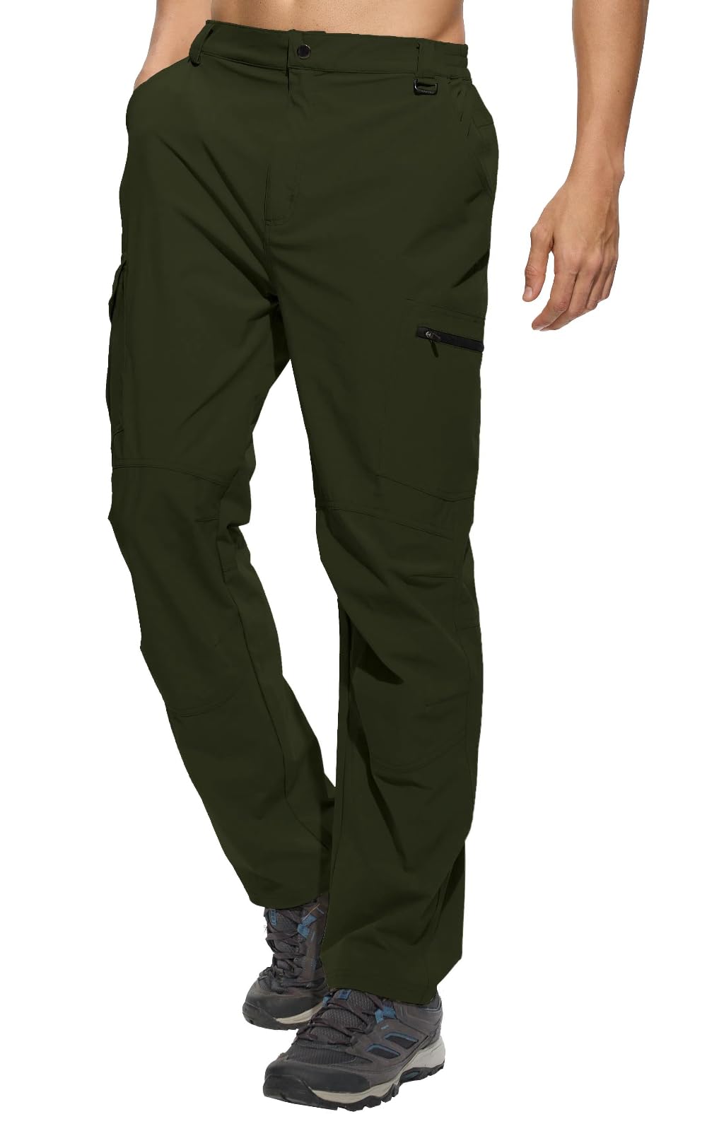 KeihTrail work pants side pocket highlights accessible cargo storage on the thigh.