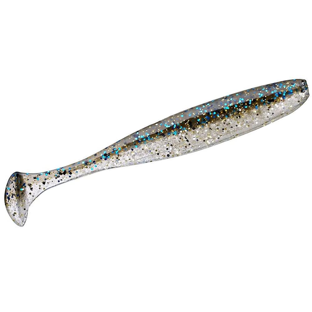 Keitech Easy Shiner 4.5-inch Sight Flash lure gliding underwater profile