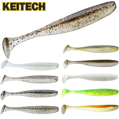 Keitech Easy Shiner 4.5-inch Sight Flash tail detail highlighting lively tail action
