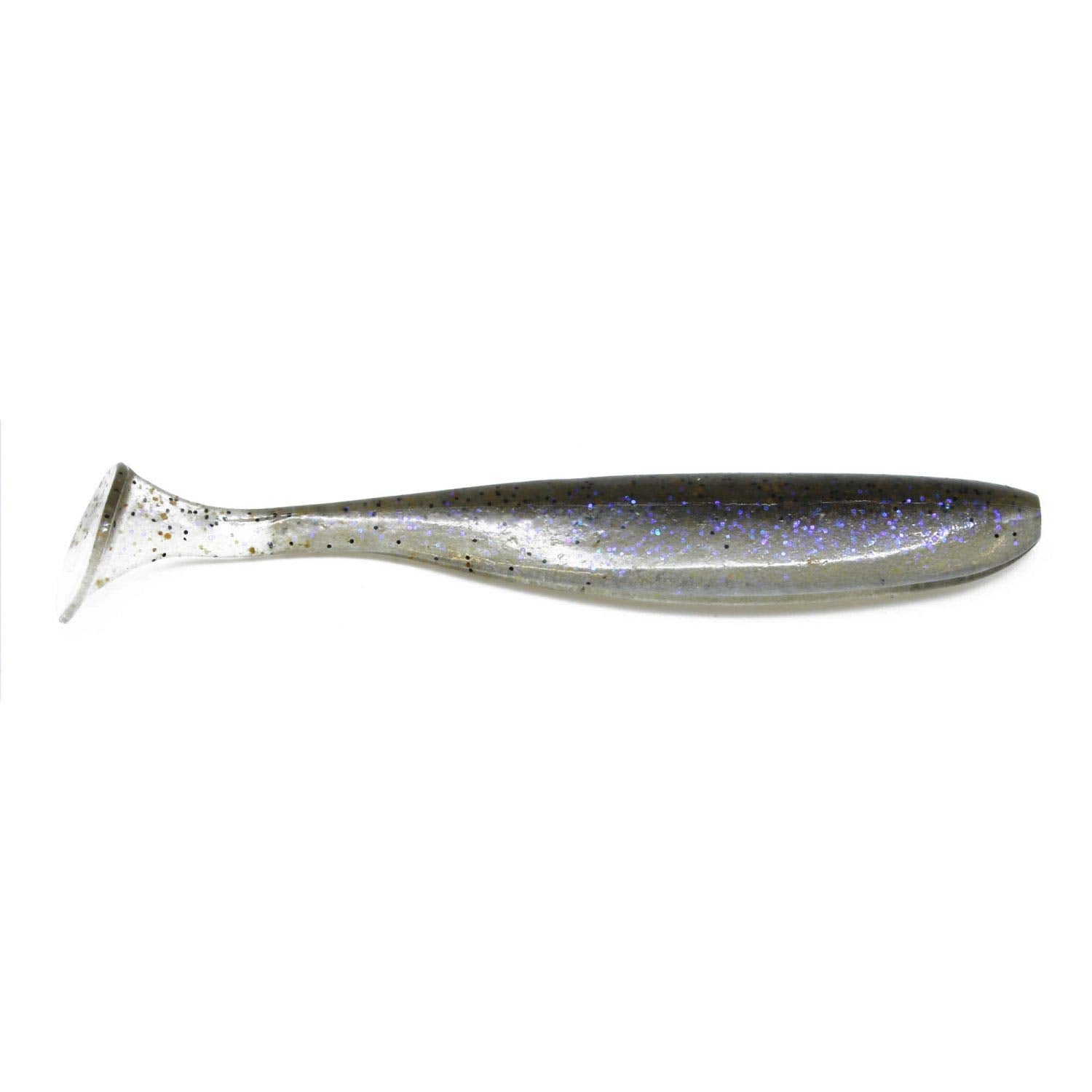 Keitech Easy Shiner 4.5 Electric Shad lure showing versatile tail action for jigheads and rigs