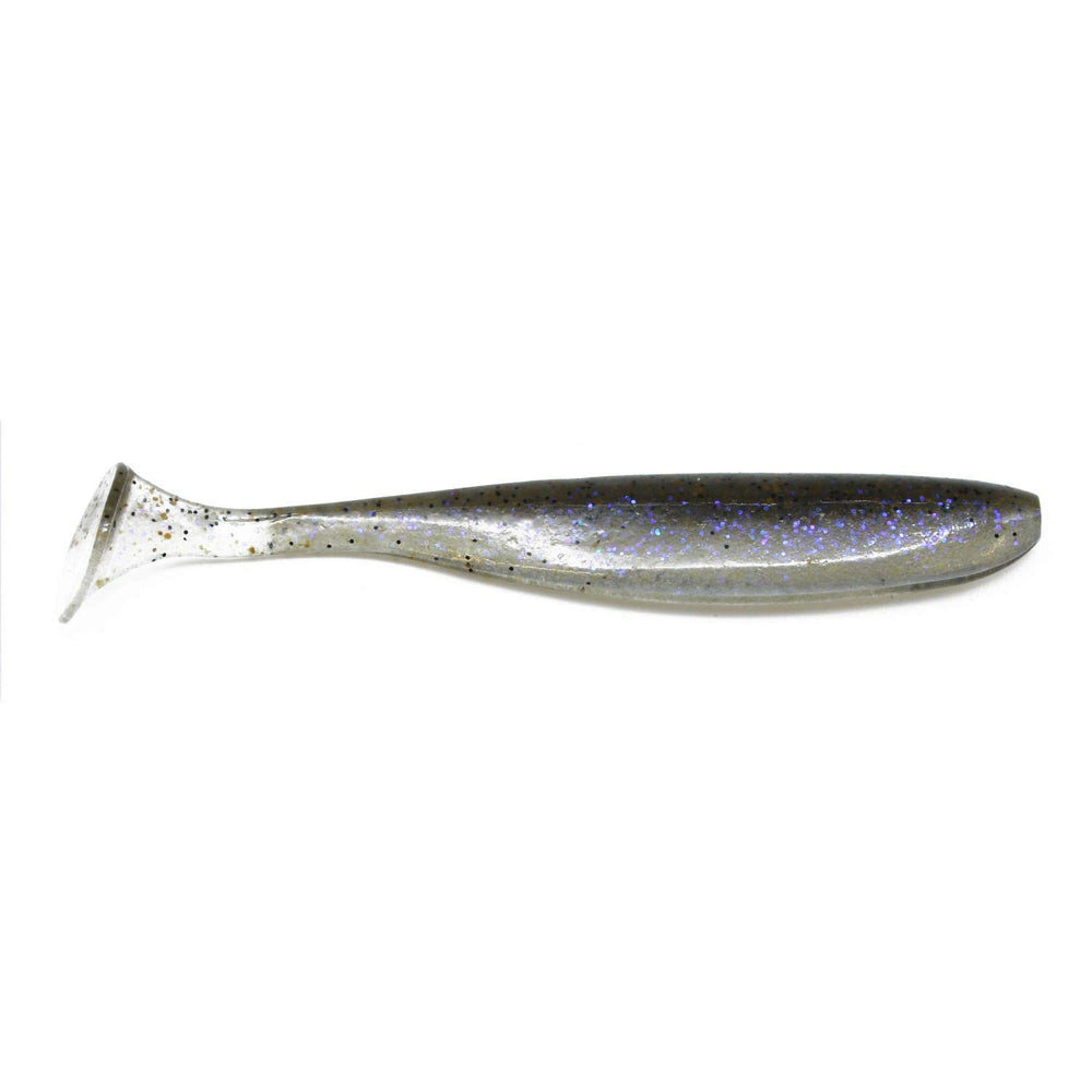 Keitech Easy Shiner 4.5 Electric Shad lure showing versatile tail action for jigheads and rigs