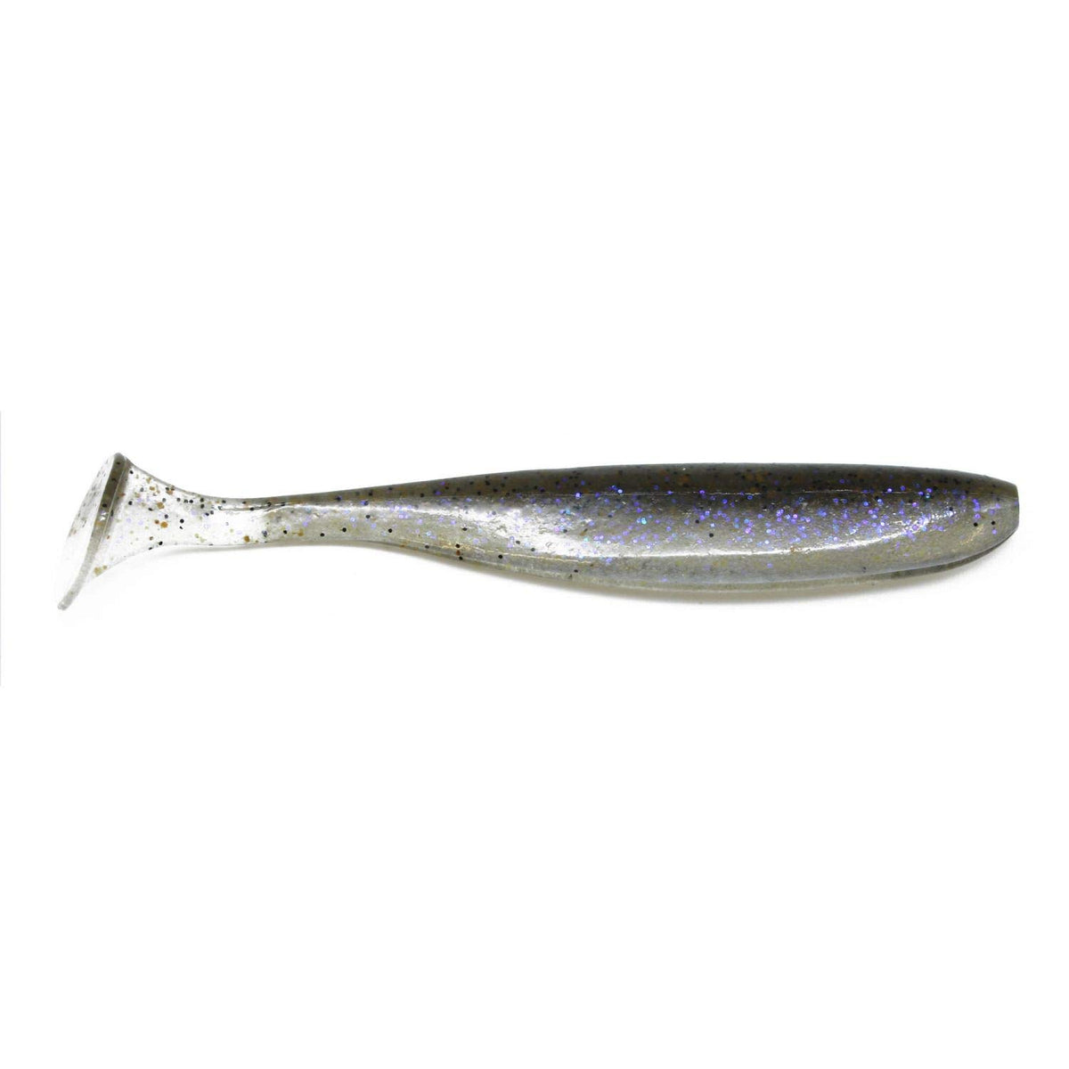 Keitech Easy Shiner 4.5 Electric Shad lure showing versatile tail action for jigheads and rigs