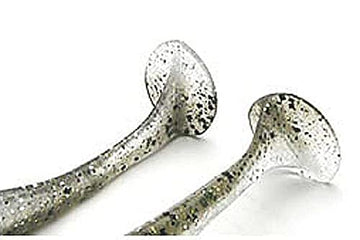 Keitech ES3-429 Easy Shiner closeup highlighting Tennessee Shad color