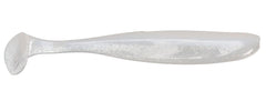 Keitech ES4458 French Pearl bait shows balanced shad-swing action for versatile freshwater fishing.