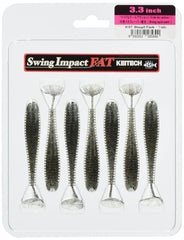 Keitech Fat Swing Impact bluegill flash paddle tail swimbait with lifelike action for bass